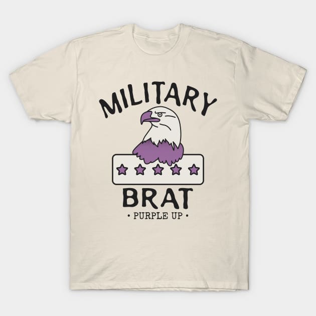 Vintage Military Brat T-Shirt by Etopix